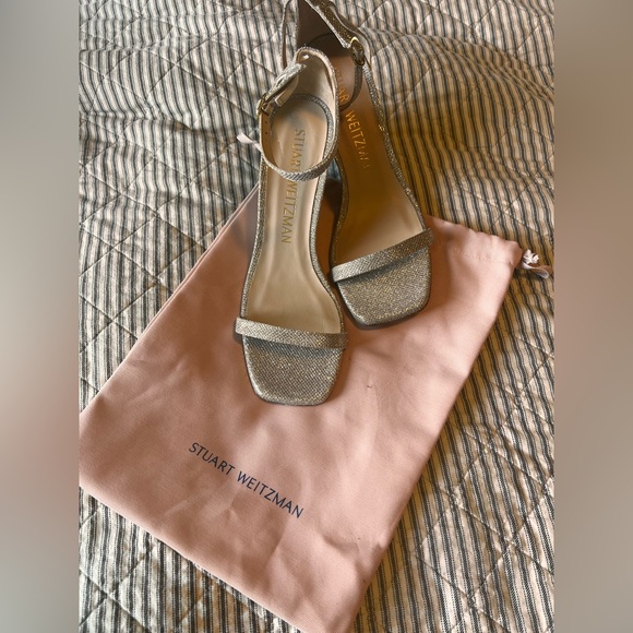 Stuart Weitzman Nudiscurve 85 Sandals 10.5/41 NWOT - Picture 8 of 8